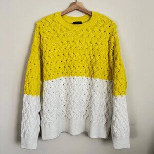 TopShop Colourblock Knit Sweater